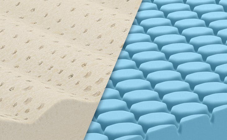 Latex vs. Memory Foam Mattress Comparison