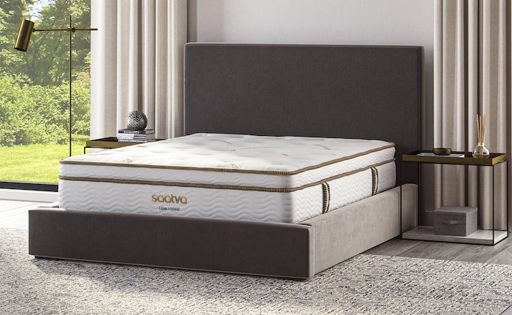 saatva latex hybrid mattress