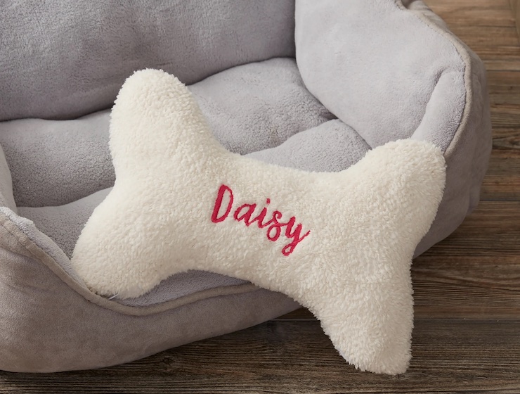 Vegan Personalized Get Well Soon Heart Dog Toy » Pampered Paw Gifts