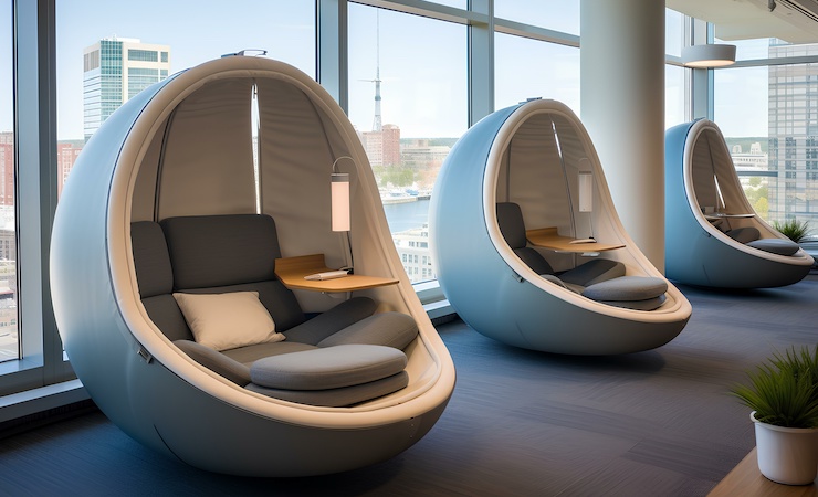 nap pods in office